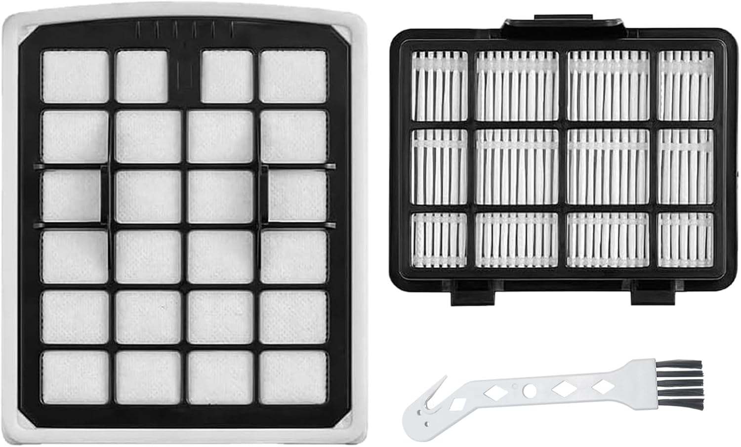 Filter Replacement for Eureka NEN186BL NEN180 Bagless Canister Vacuum Cleaner 1 Dust Cup Filter 1 HEPA Filter 1 Cleaning Brus