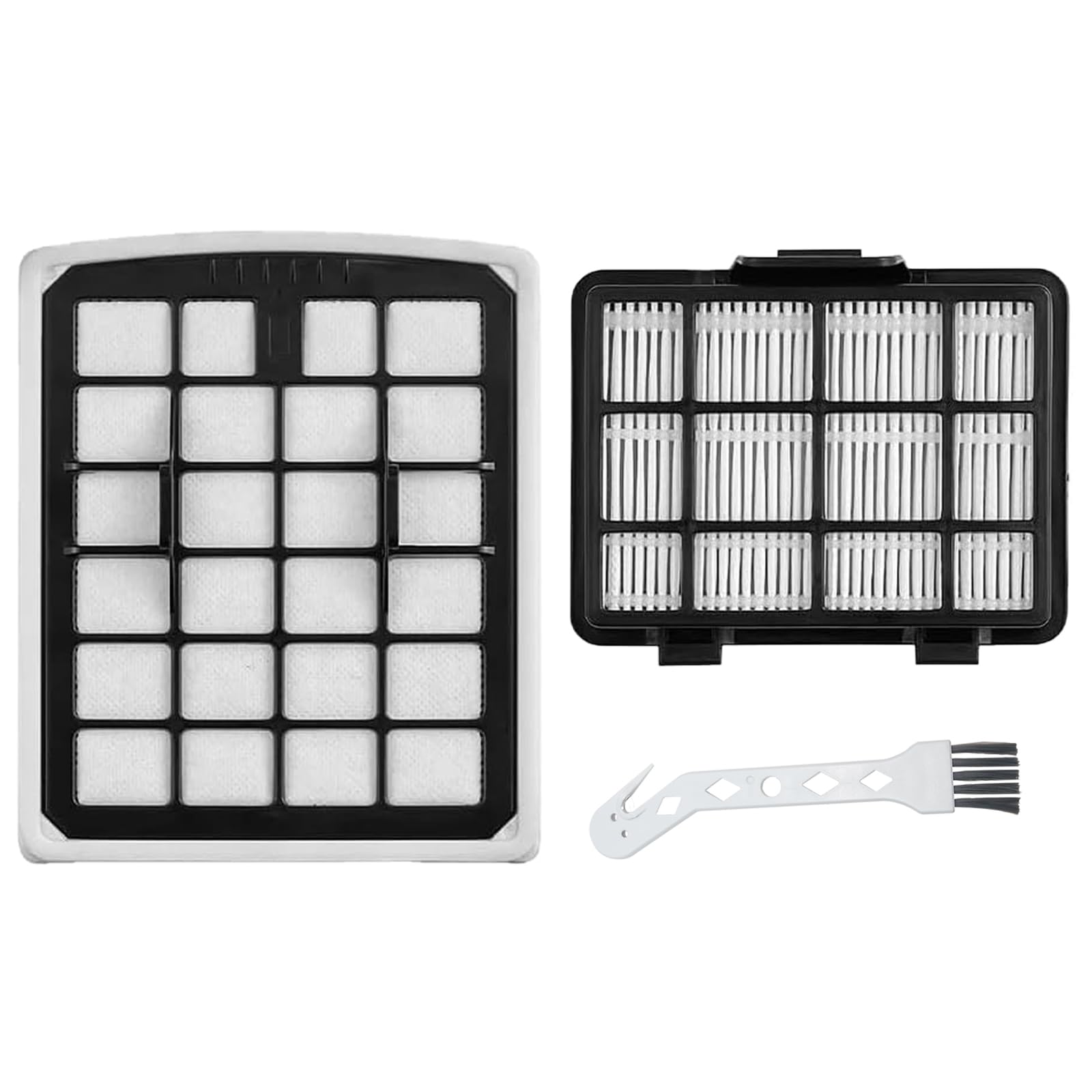 Dxyue Filter Replacement for Eureka NEN186BL NEN180 Bagless Canister Vacuum Cleaner 1 Dust Cup Filter 1 HEPA Filter 1 Cleaning Brus