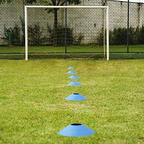 Kit 10 Chapeu Chines Colorido Half Cone para ensinar cores Treino Agilidade Funcional Sinalizaçao Es