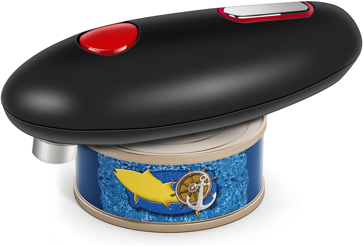 miuline Electric Can Opener BatteryOperated Can Opener No Sharp Edge