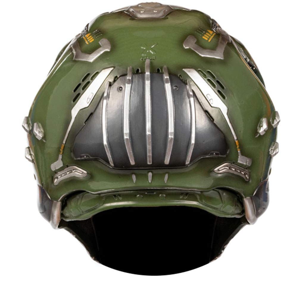 Doomguy Helmet Deluxe Resin Full Head Mask for Cosplay Costume Prop