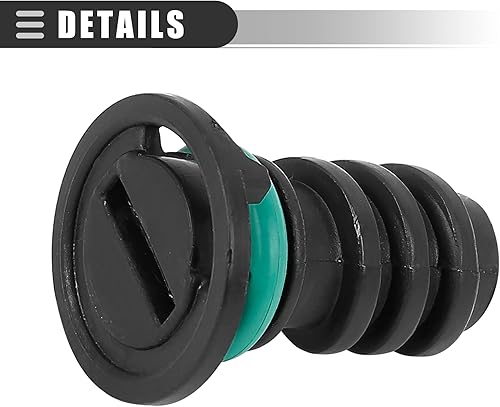 Miniatura 10 de Motoforti Tapón de drenaje de aceite de motor de automóvil, cárter de aceite de motor automático, para Mercedes-Benz C63 para AMG S 2016, ABS,