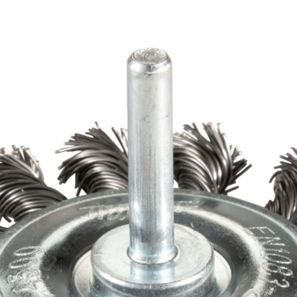 Makita D-73813 Wire Wheel Brush 75mm / 3" Straight Shank for Metal Cleaning, Rust Removal and Surface Preparation 1