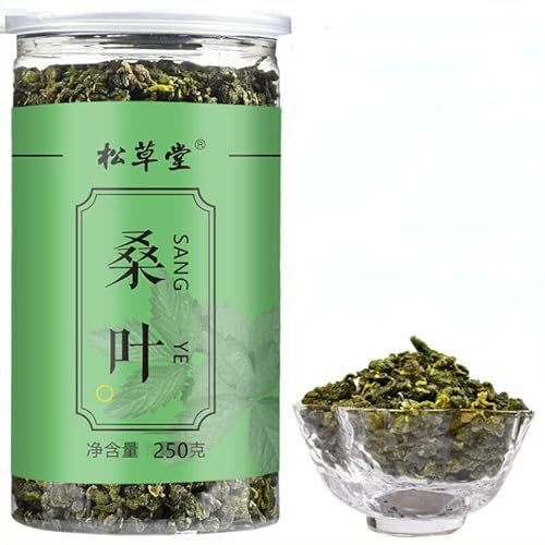 250g De Thé Aux Feuilles De Mûrier Tisane De Mûrier Chinois Granulés Parfumés Sangye Humidifie Les Poumons Et Soulage La Toux Boisson Verte En Conserve Pour La Diurèse Et Les Gonflements