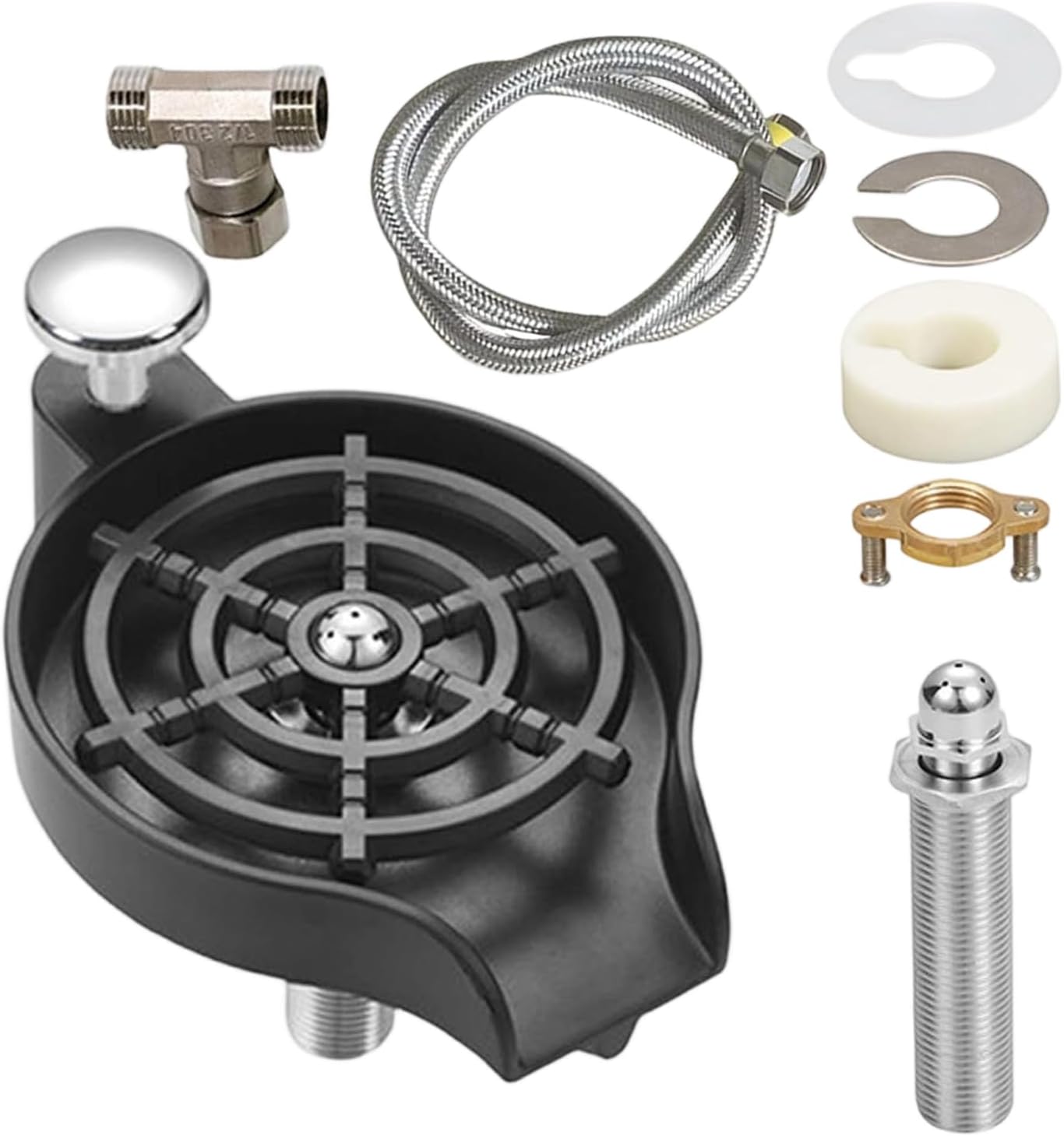 Sink Basin, Cleaning Tool for Stainless Steel Bottles - Countertop Bottles, for Restaurants, Apartments, Business, Rental, Bakeries and Cafeterias