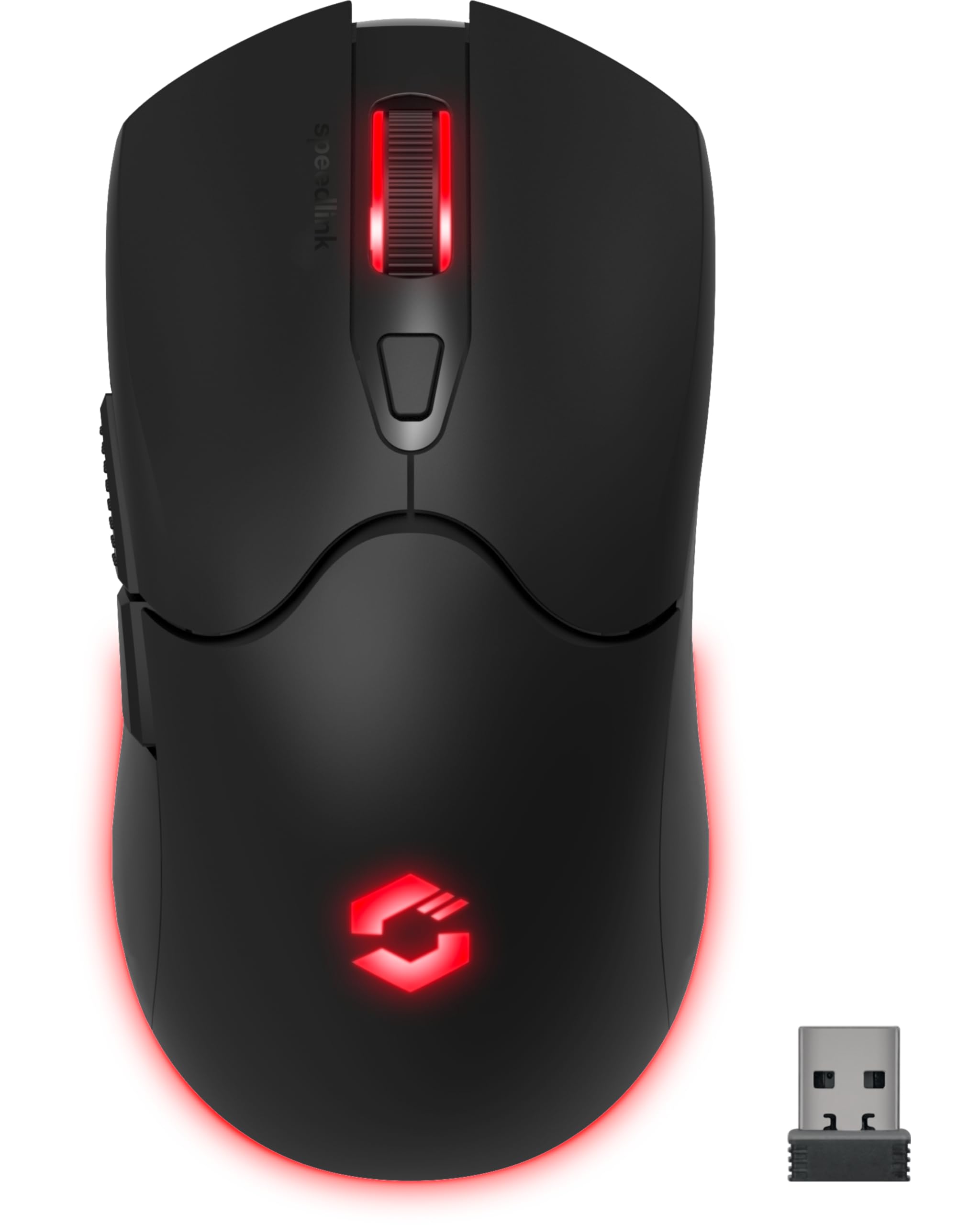 Ratón gaming inalámbrico Speedlink Velox ligero con botones programables y sensor de 4800dpi 8