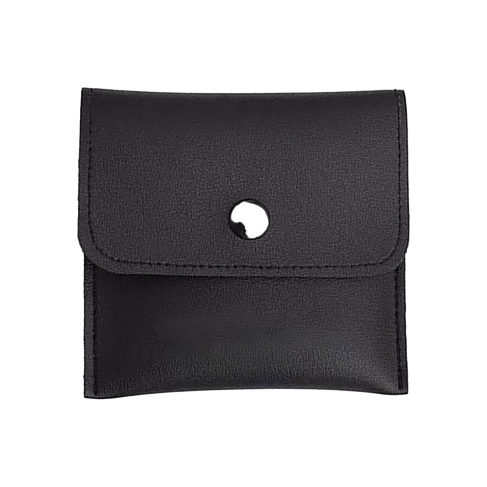 Haodream Compact Jewelry Pouch Portable Storage Case for Earrings/Necklaces/Rings/Bracelets/Brooches Snap Button Closure Bags Portable Storage Box