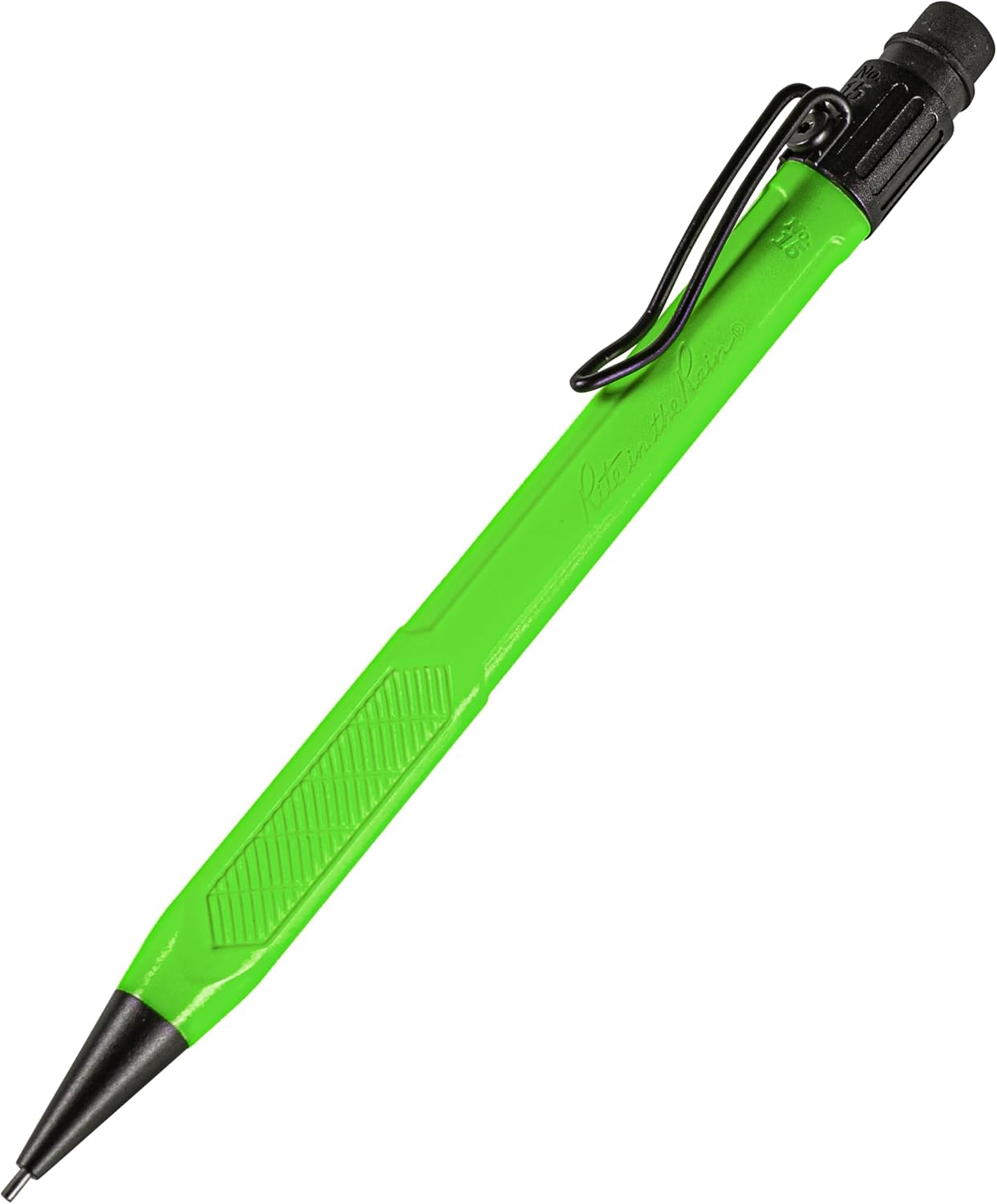 Rite in the Rain Weatherproof Mechanical Pencil, Hi-Viz Green Barrel, 1.3mm Dark Lead, 12 lead refills (No. HV15) image 3