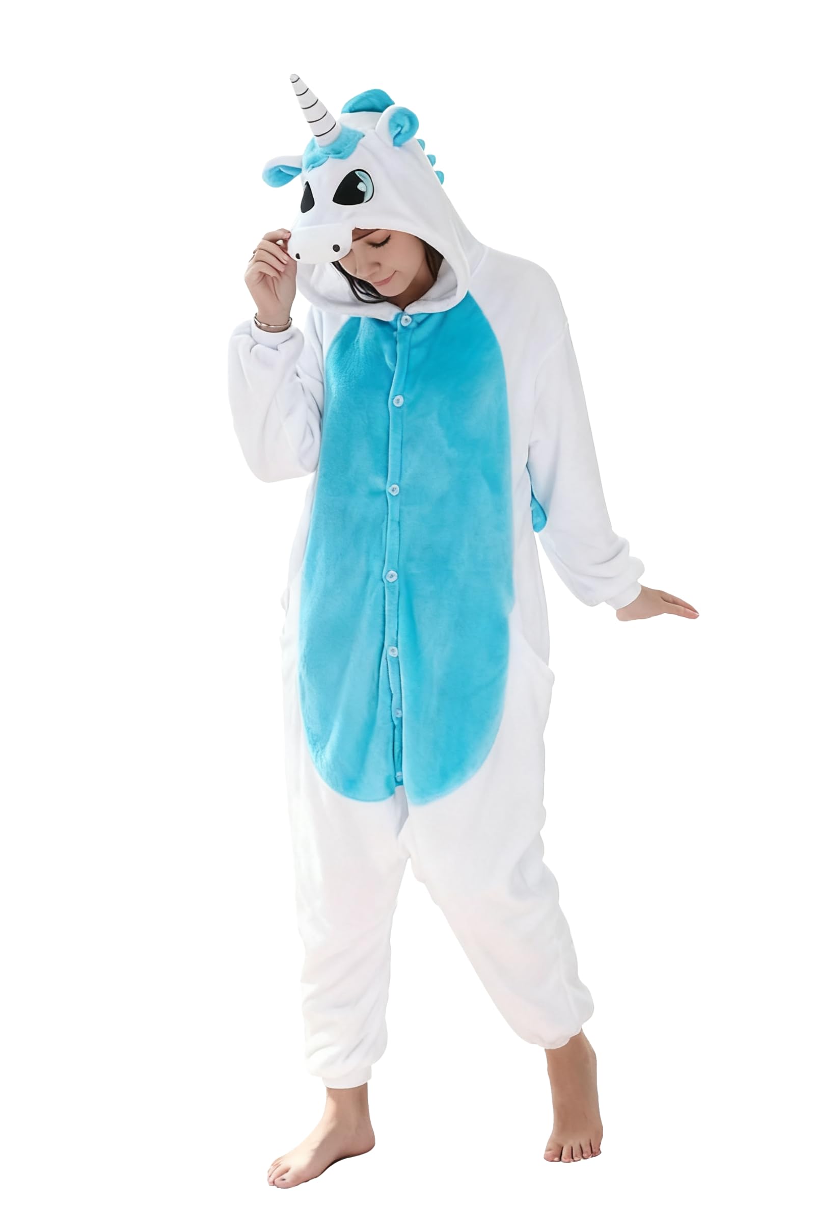 Disfraz Pijama Kigurumi para Carnaval Navidad Halloween Animale Cosplay Mono de una Pieza para Adultos Unisex Mujer y Hombre Ropa Espectáculo Invierno
