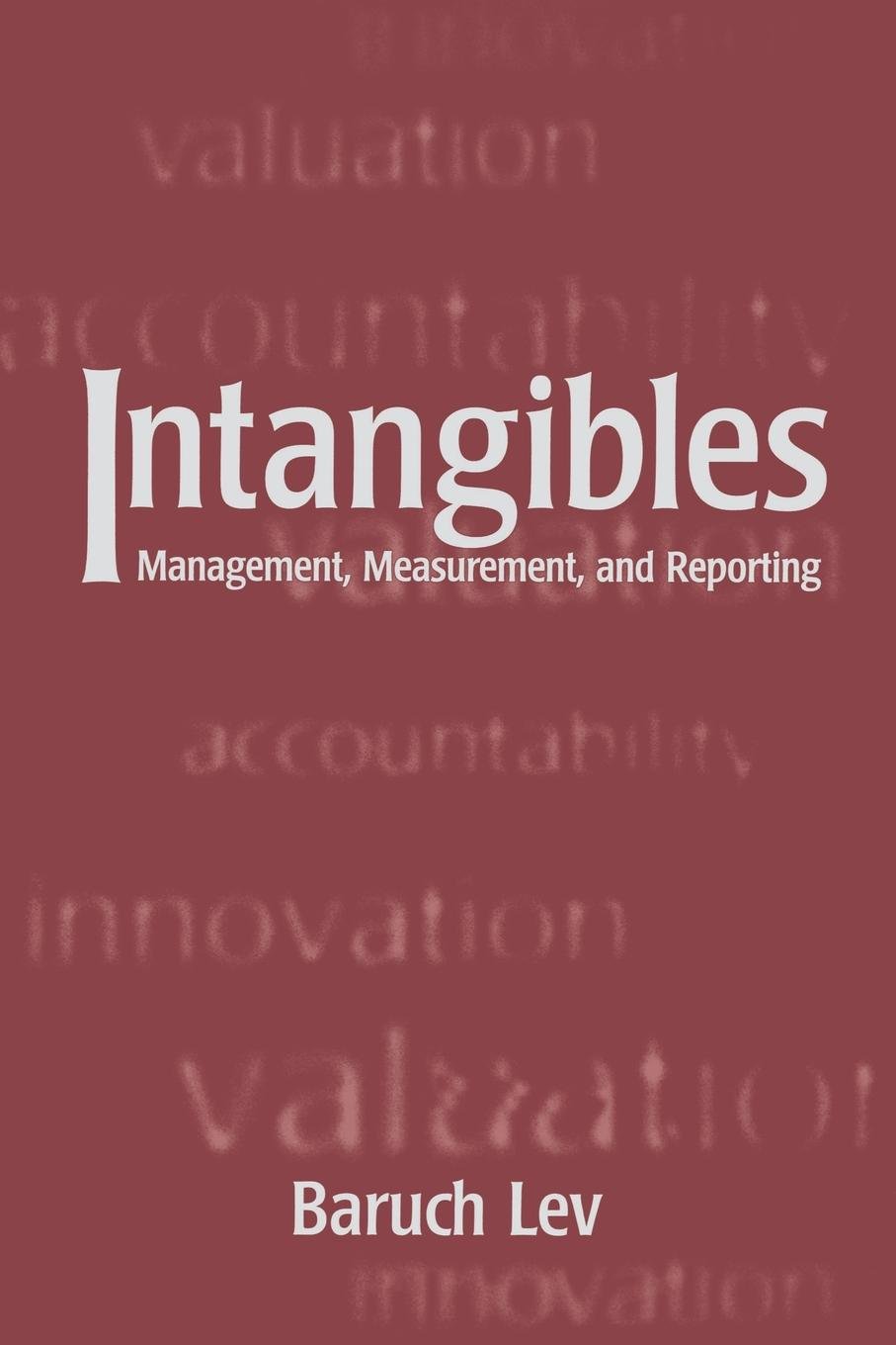 Intangibles: Management, Measurement, and Reporting Paperback – Big Book, 1 June 2001