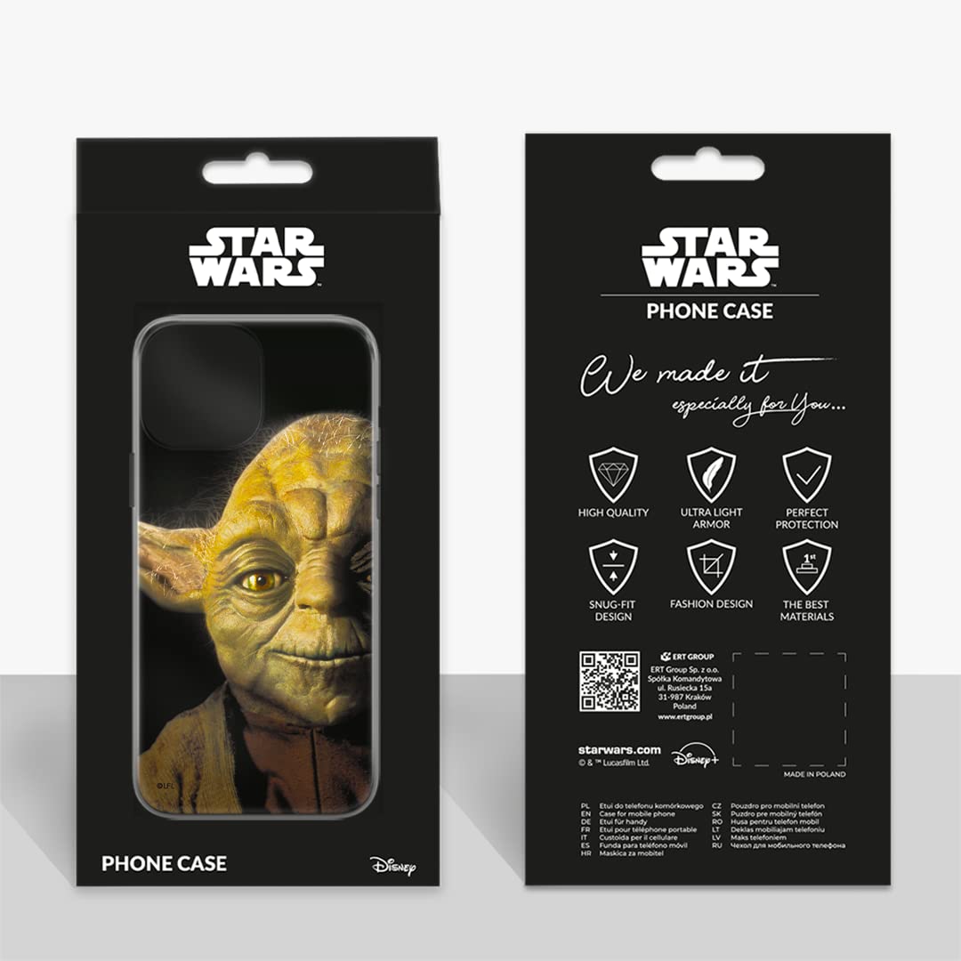 Ert Group custodia per cellulare per Samsung A70 originale e con licenza ufficiale Star Wars, modello Baby Yoda 027 adattato in modo ottimale alla forma dello smartphone, custodia in TPU