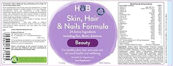 Holland & Barrett Skin, Hair & Nails Formula 360 Tablets