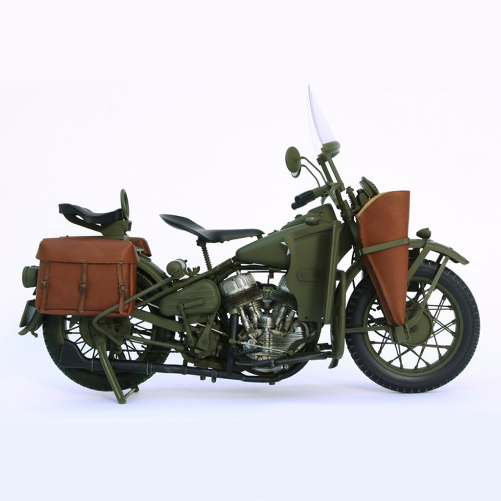 1/6 Scale Plastic Military Soldier Motorcycle for 12