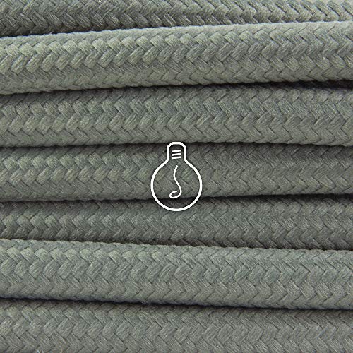 Amarcords - Cavo elettrico tessile colore GRIGIO