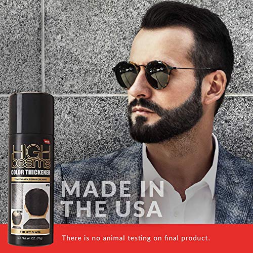 Salon Grafix High Beams Color Thickener Spray Jet Black miniatura 4