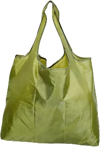 Reusable Shopping Bags - Foldable Extra Large Waterproof Grocery Tote Bag, Washable 55LBS Shoulder Bag