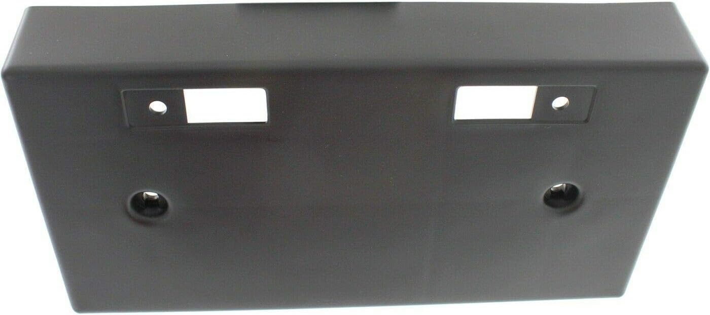 DAT AUTO PARTS Front Bumper License Plate Mounting Bracket Tag Holder Replacement for 2009-2015 Nissan Xterra Black Textured Plastic NI1068125 96210ZL00A