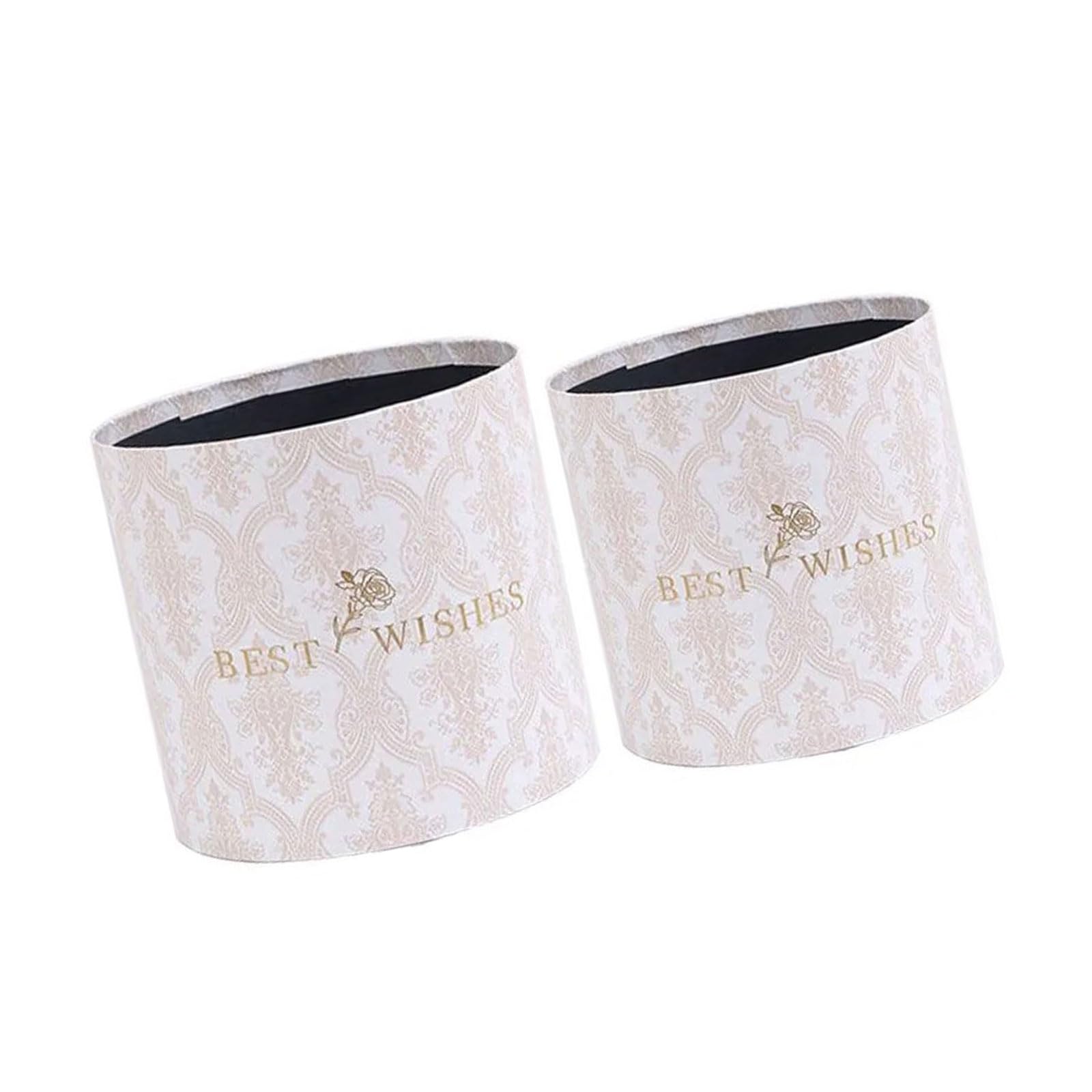 Xjdzineq Decorationative Floral Bucket Cardboard Floral Container for Handcrafted Arrangements and Event Decoration Craft Storage Box