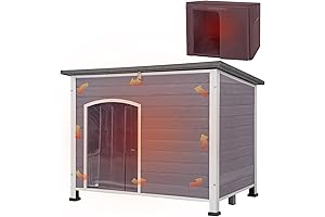 Cozy Dog Palace: Insulated, Heated Sanctuary for Your Canine Companion