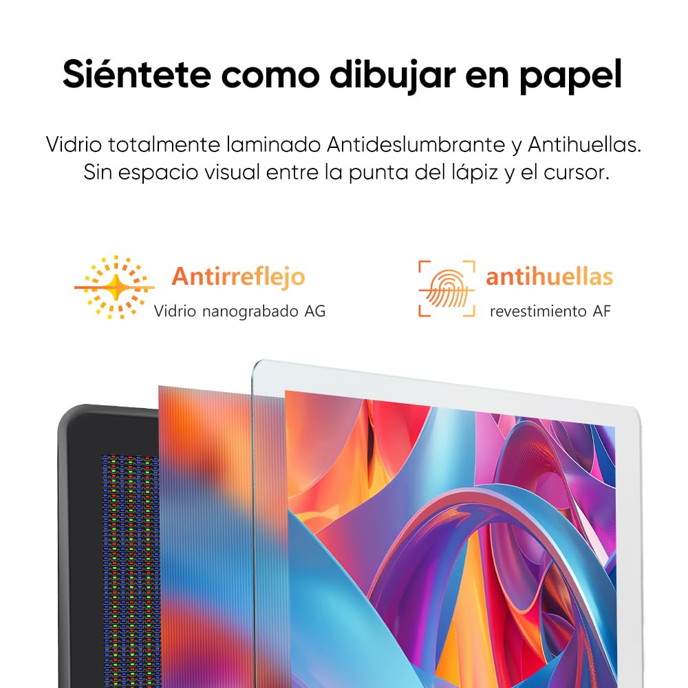 XPPen Artist Pro 22 Gen2 Tableta Gráfica con Pantalla 2.5K QHD de 21.5" | Tableta de Dibujo digital con X3 Pro Lápiz de 16384 Niveles de Presión, Ideal para Diseñar y Dibujar