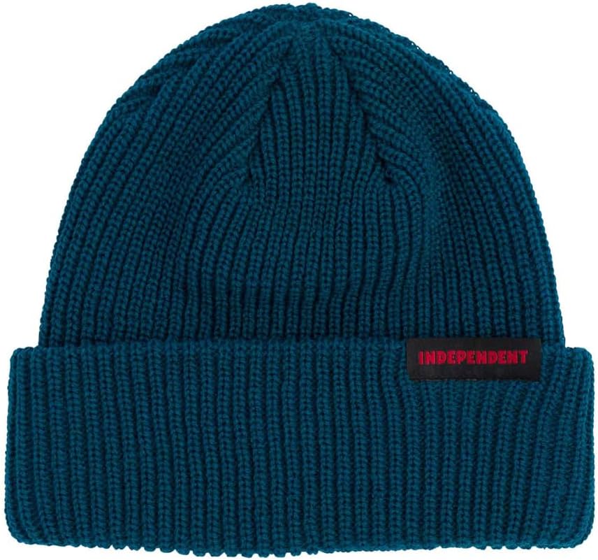 INDEPENDENT Beacon Beanie Long Shoreman Hat Dk Slate OS Unisex