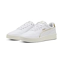 PUMA Court Lally Dayinight Sneaker Donna, Puma Bianco PUMA Bianco PUMA Oro, 37 EU