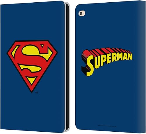 Miniatura 29 de Head Case Designs Funda de piel con licencia oficial de Superman DC Comics Classic Logos compatible con Apple iPad 9.7 2017 / iPad 9.7 2018