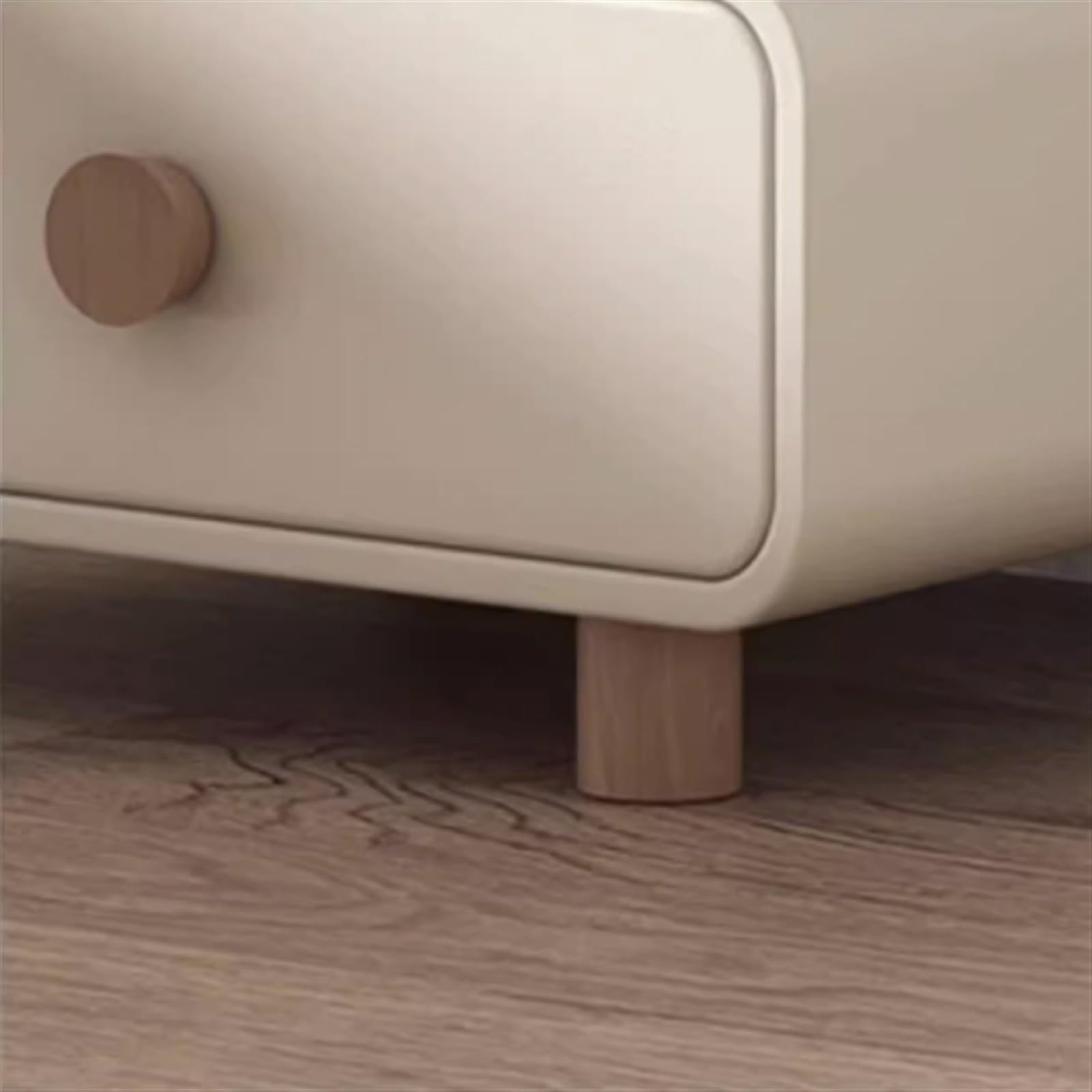 Nacht Tisch Nachttisch, schlicht, modern, Zuhause, kleiner Schrank, Schlafzimmer, Holz, kleiner Nachttisch, einfarbig, Aufbewahrungsschrank, zwei Schubladen, Nachttischmöbel Nachtischschränke ( Color