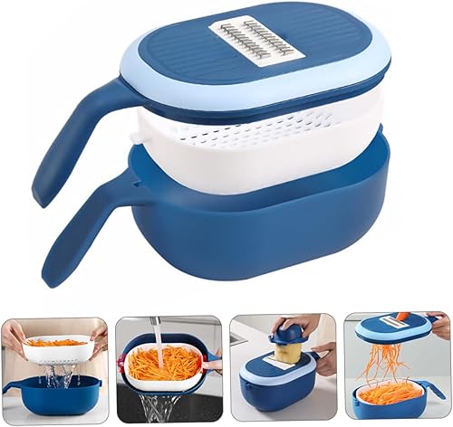 Miniatura 4 de DECHOUS Multifunción Verduras Chopper Cuchillas Separador de Huevos Cortadora Mandolina Cortadora De Verduras