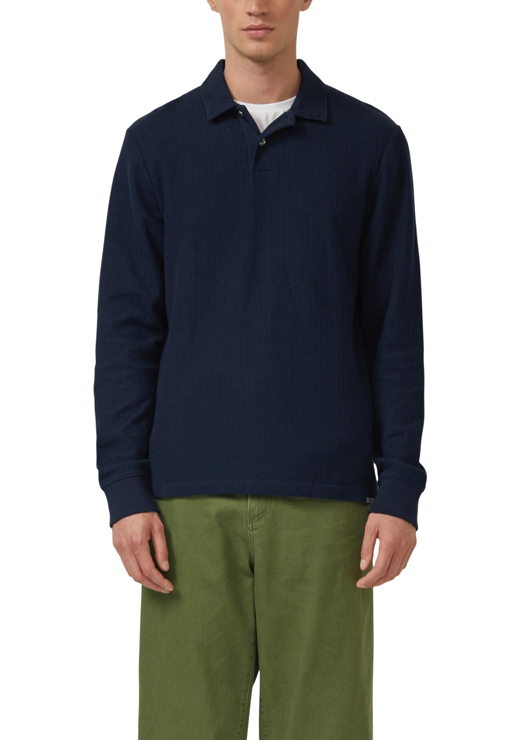 s.Oliver Strukturiertes Baumwoll-Poloshirt
