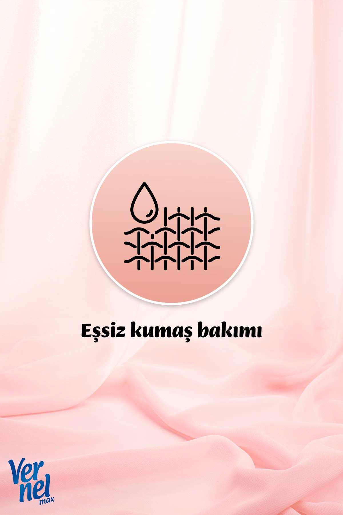 Vernel Max Konsantre Çamaşır Yumuşatıcısı 1200 ml 50 Yıkama Supreme Romance (3 paketi)