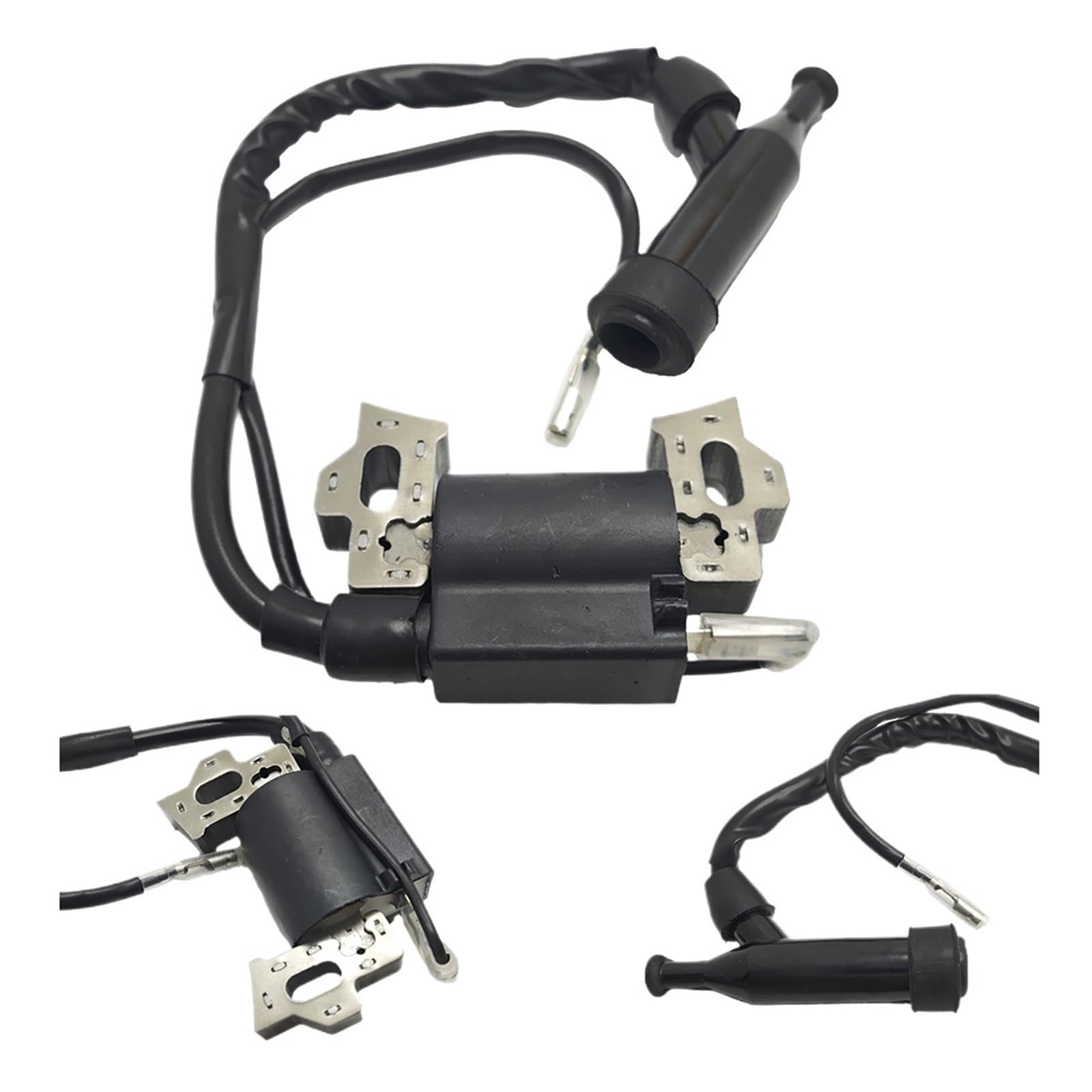 Generico Compatibile con GX160 GX200 5, HP/6, HP GX 160 200 | Bobina di carica accensione Interruttore di arresto Candela Motore tosaerba Parte
