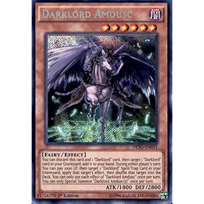 YU-GI-OH! - Darklord Amdusc DESO-EN033 - Destiny Cyprus | Ubuy