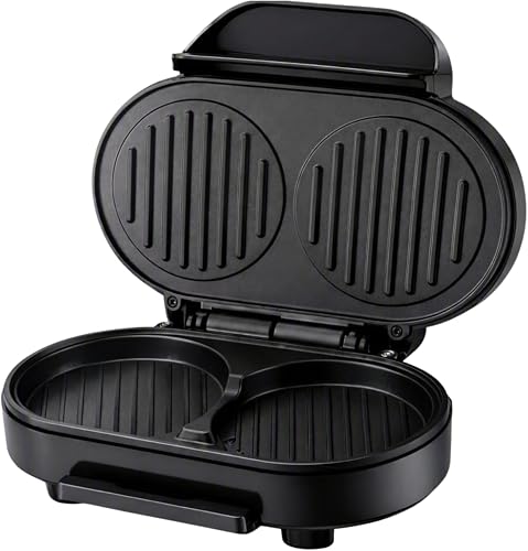 1000W Electric Hamburger Maker (MODEL:R.253) - Non-Stick Burger Press