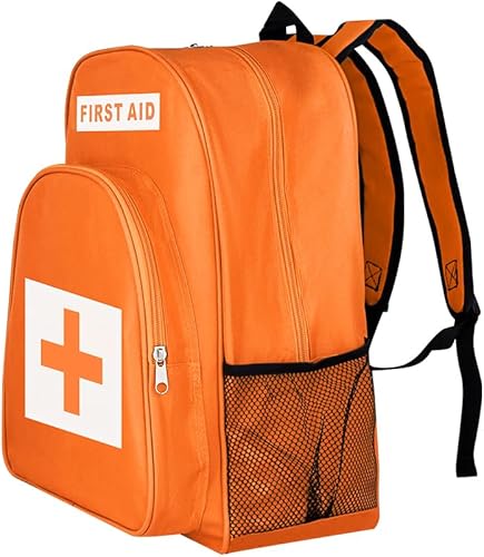 Miniatura 6 de Bolsas de primeros auxilios Mochila vacía Bolsa médica vacía para botiquines de primeros auxilios Pack Emergencia Camping Ciclismo Viaje Coche,