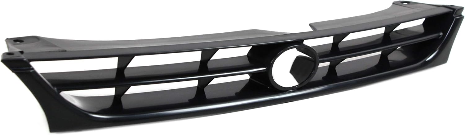 Evan Fischer Grille Assembly Compatible with 1995-1996 Toyota Camry Plastic Painted Black Shell and Insert Japan Built
