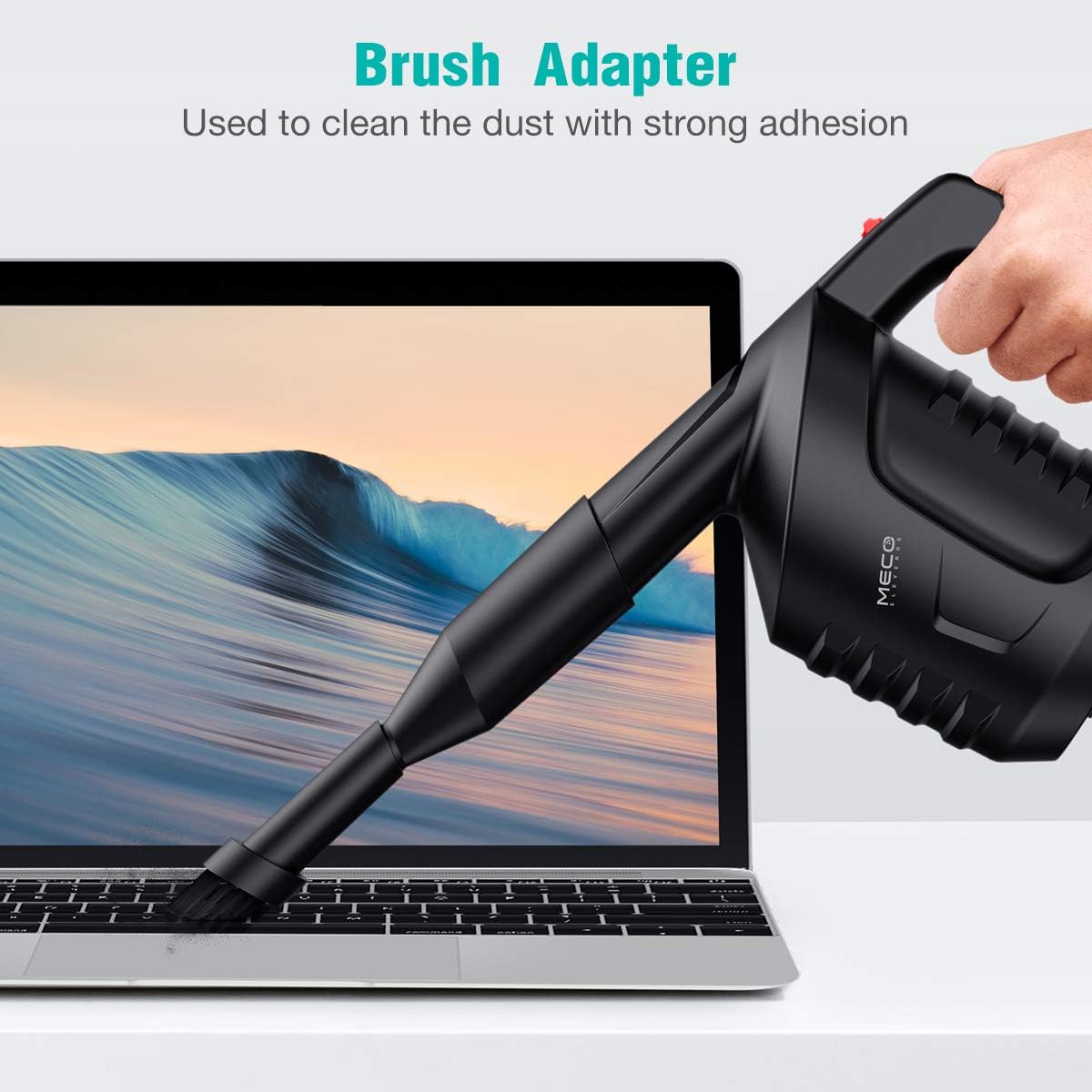 Compressed Air, MECO High Pressure Air Duster Blower Computer Cleaner Keyboard for Cleaning Dust, Hairs, Crumbs for Computer, Laptop, Tower Fans, Printer, Replaces Compressed Air Cans