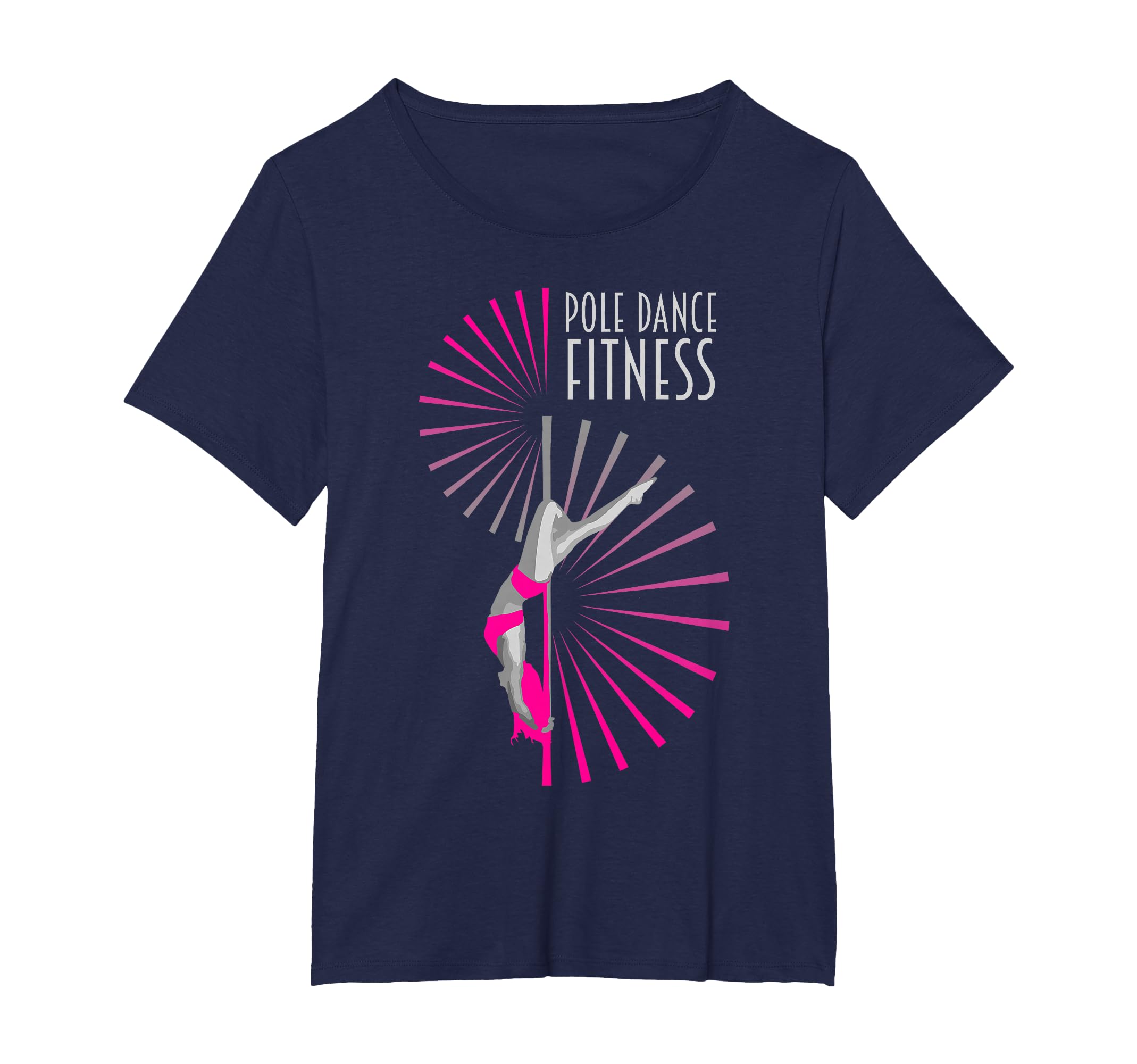 Pole Fitness Dance Graphic Cute Lady Dancer Gift T-Shirt