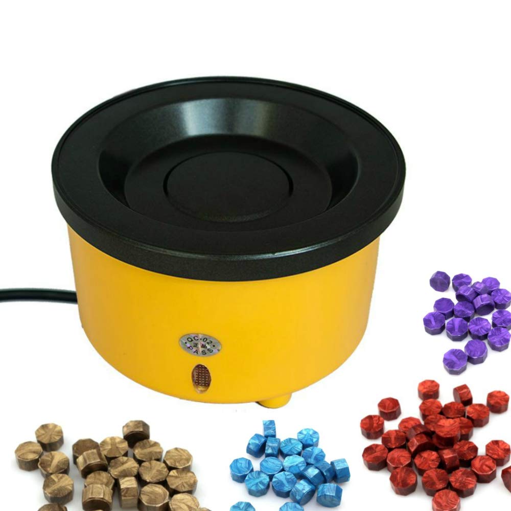 Electric Wax Seal Melting Furnace – 60W Mini Glue Pot | Non-Stick, Easy Clean | For Wax Sticks & Beads