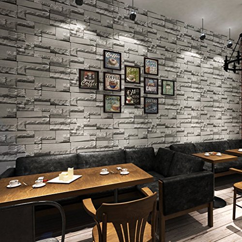 Rollo de papel pintado de lujo, de Homgrace, con textura, para salón, dormitorio, diseño moderno y minimalista, 10 m