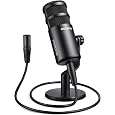 MAONO XLR Podcast Microphone, Cardioid Studio Dynamic Mic pour Enregistrement Vocal, Streaming, Voice-Over, Voice Isolation Technol