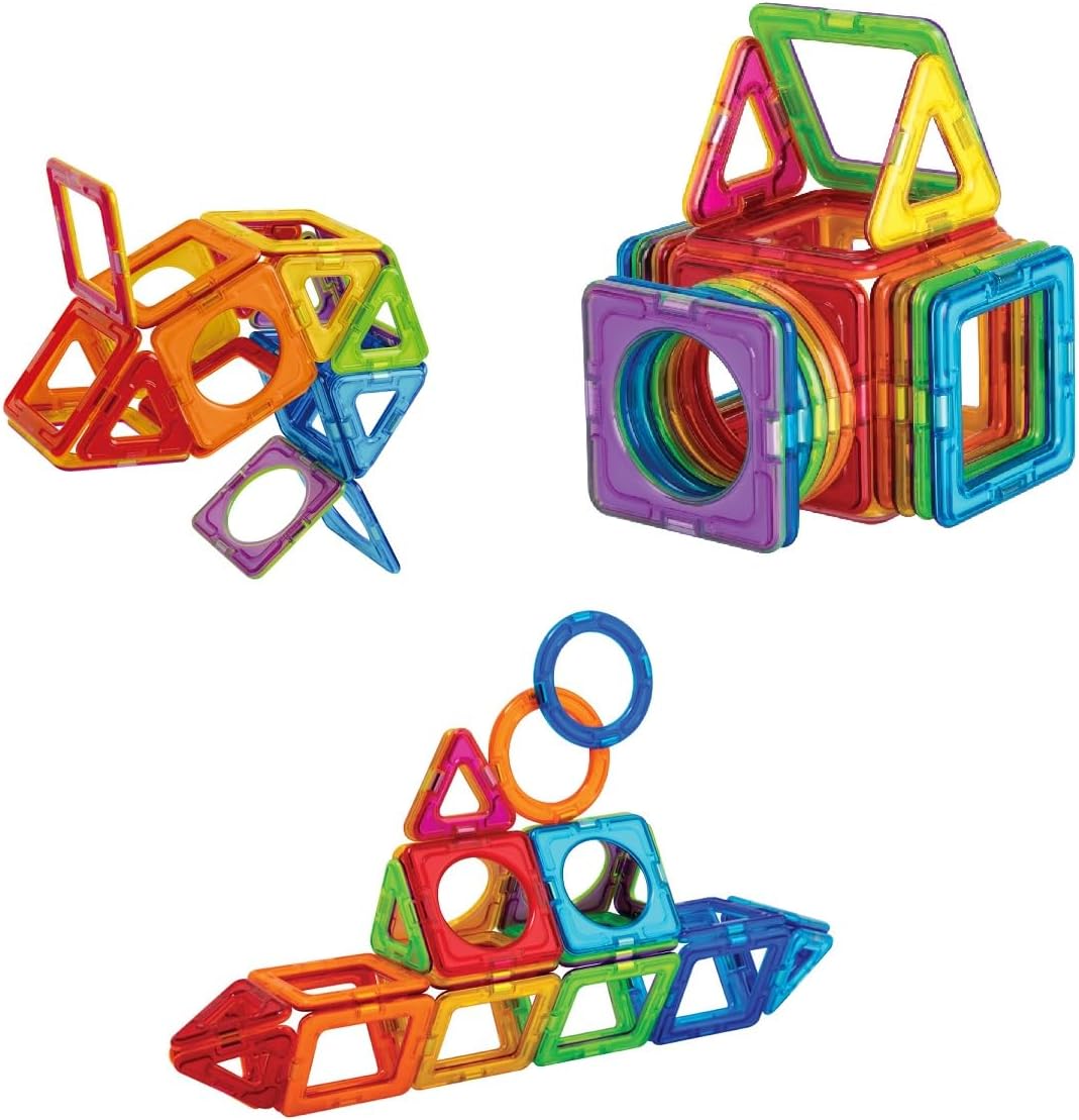 ボーネルンド (BorneLund) マグ・フォーマー (MAGFORMERS) ベーシックプラスセット [ 30ピース ] 3歳頃から 知育玩具 磁石 マグネット ブロック MF715015