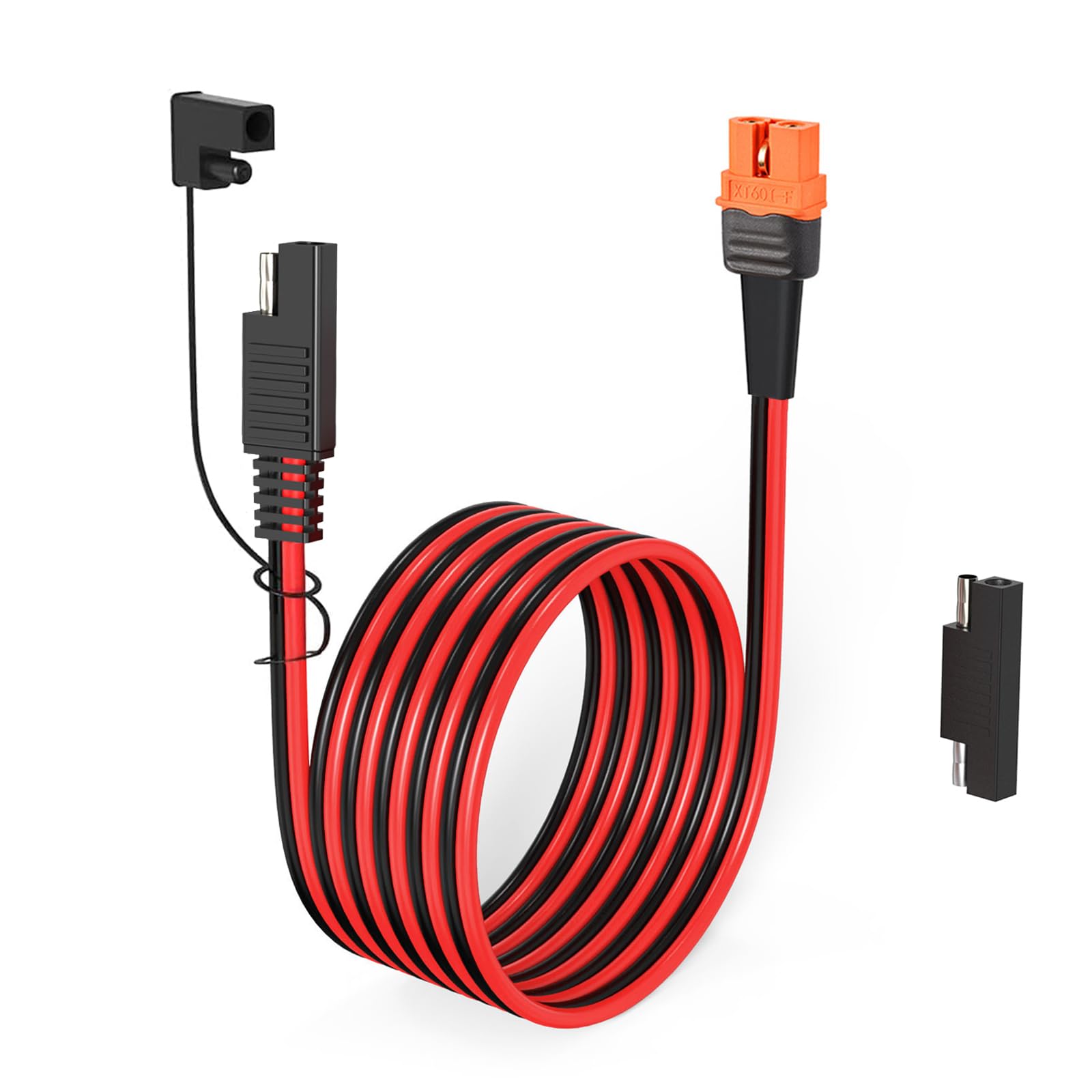 Amazon.com: ELFCULB 12AWG XT60i to SAE Adapter Extension Cable