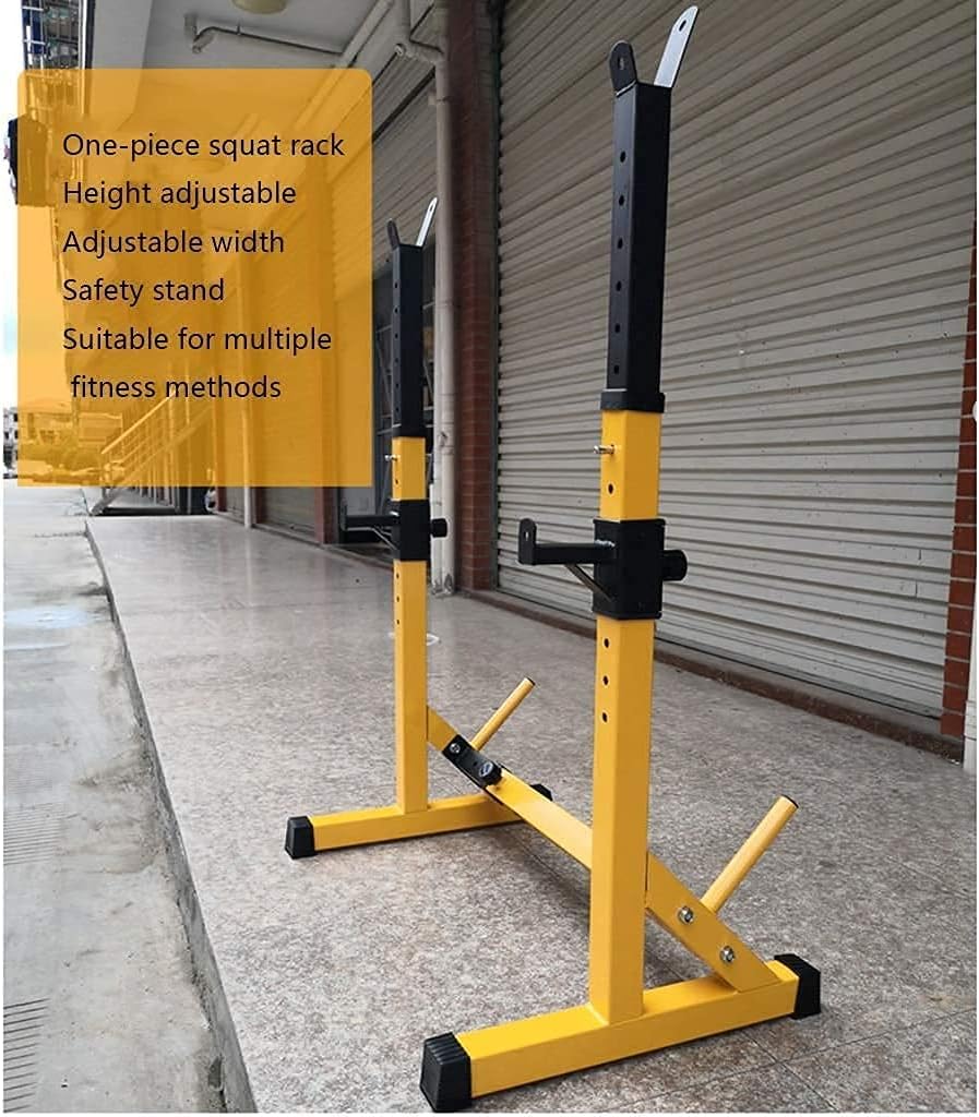 Squat Rack Multifunctional Shelf Home Indoor Gym Strength Training Rack Men's Fitness Barbell Rack Only Sell Shelves Squat Rack