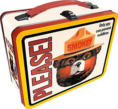 AQUARIUS Smokey Bear Tin Fun Box