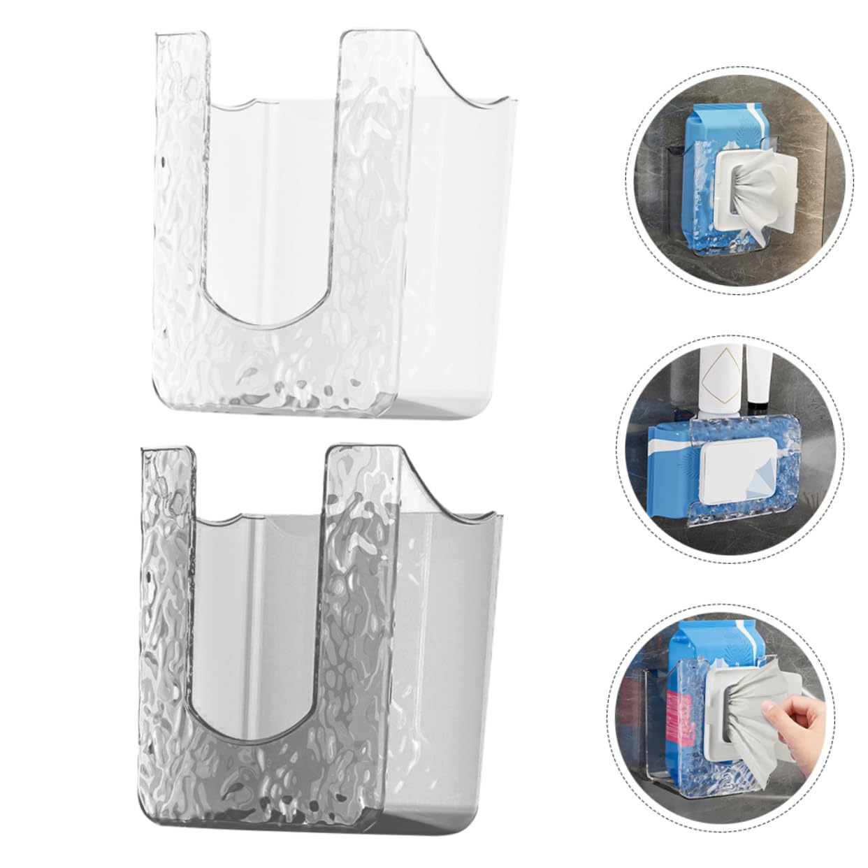 Cabilock 8 STK Taschentuchbox Für Die Wand Handschuhhalter Für Wandhalterung Wandmontierter Taschentuchhalter Halter Für Badezimmertücher Klopapierhalterung Handschuhspender Das Haustier
