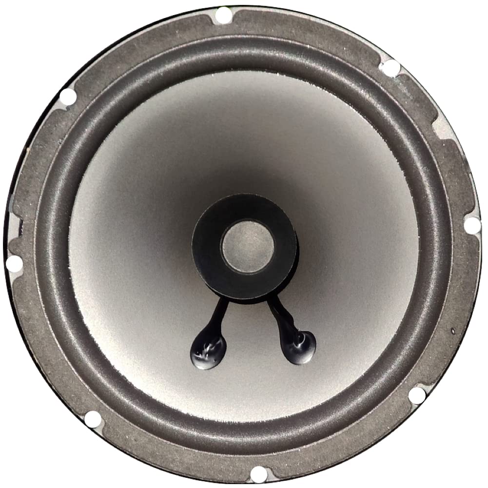 2 ALTOPARLANTI compatibile con PHONOCAR BASIC 66126 a doppio cono 16,50 cm 6,5" di diametro da 25 watt rms e 60 watt max 4 ohm 90 db auto, a coppia