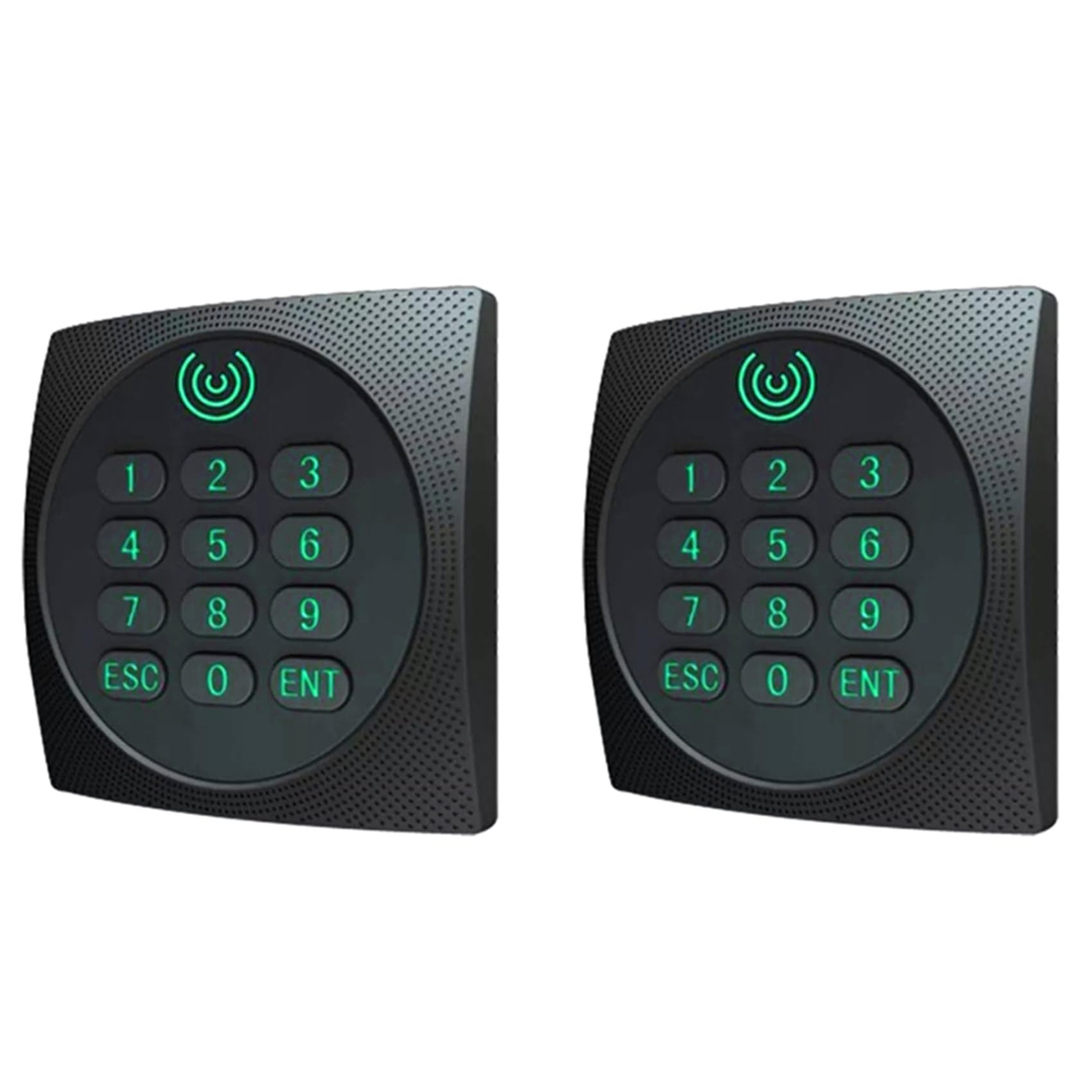 2X KR602M Wiegand 34/26 Bit RFID Reader 13.56Mhz Mi Reader per il Controllo Degli Accessi Supporta La Password NFC Della Carta con Tastiera LED