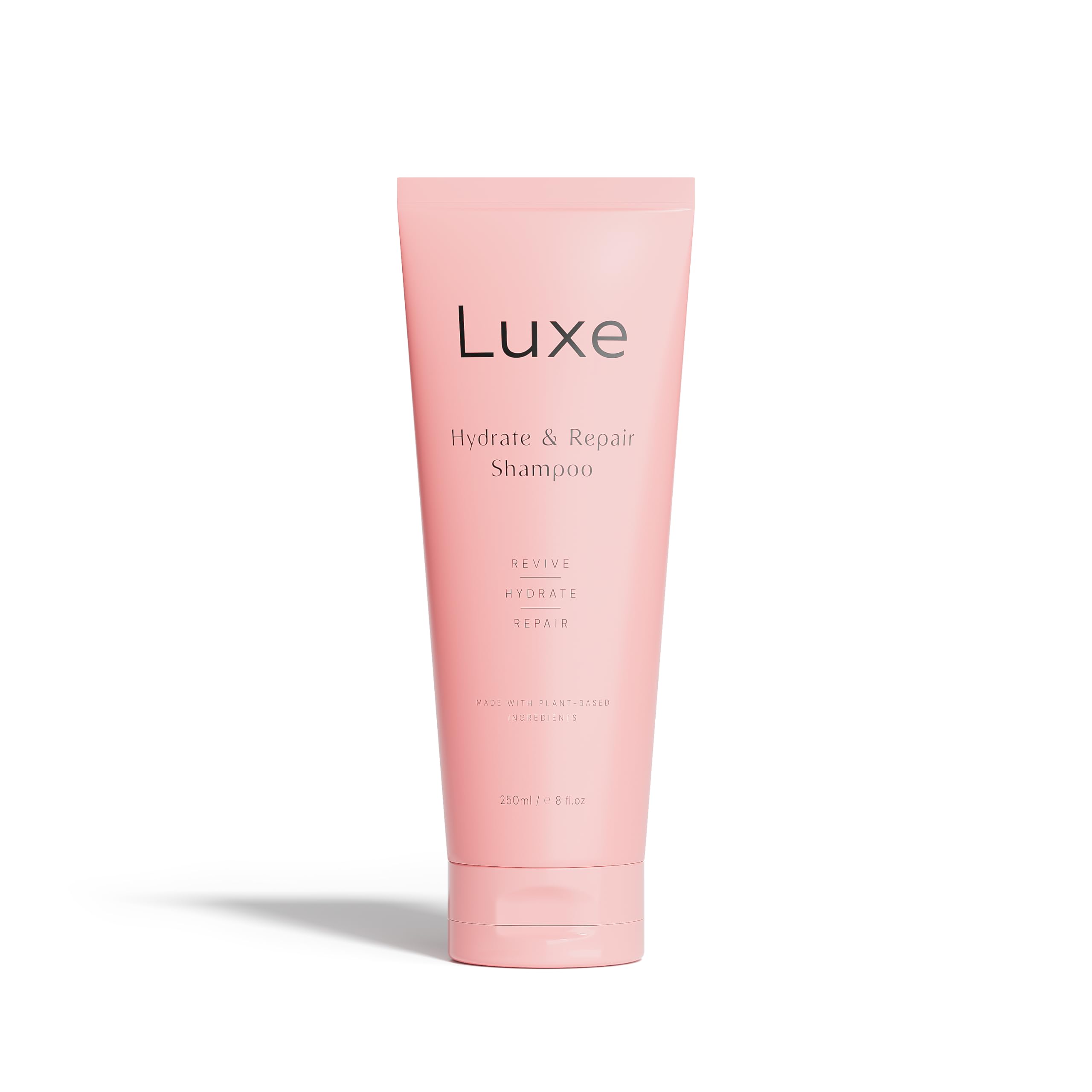 Luxe Cosmetics Hydrate Repair Shampoo - Sulfate-Free, Moisturizing Shampoo for Dry, Damaged Hair - Deep Hydration and Repair for All Hair Types - Plant-Based, Professional Daily Hair Shampoo