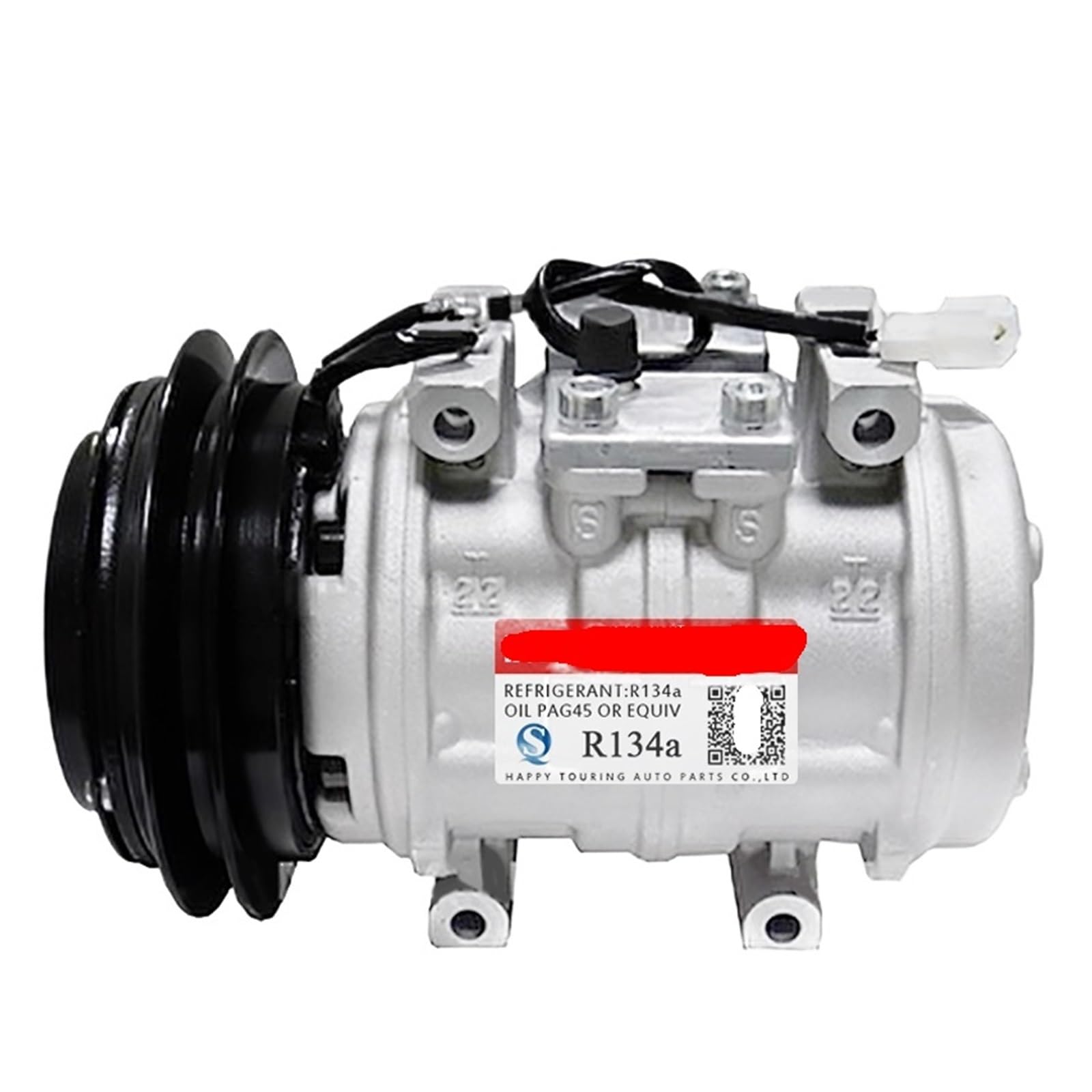 Compatible for Toyota， Land Cruiser 60 Series HJ60 1987-1889 HJ61 1998 88320-60191 047200-4810 047200-6480 8832060191，Auto AC Compressor-Stable Compression, Fast Cooling Performance(12V)